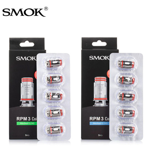 Smok Rpm 3 Mesh Replacement Coils 5ct/Pk